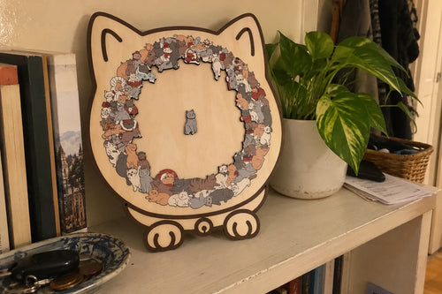 Puzzle en Bois Premium pour Chat de 135 Pièces — photo d'un client 8